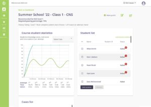 Image of faculty dashboard